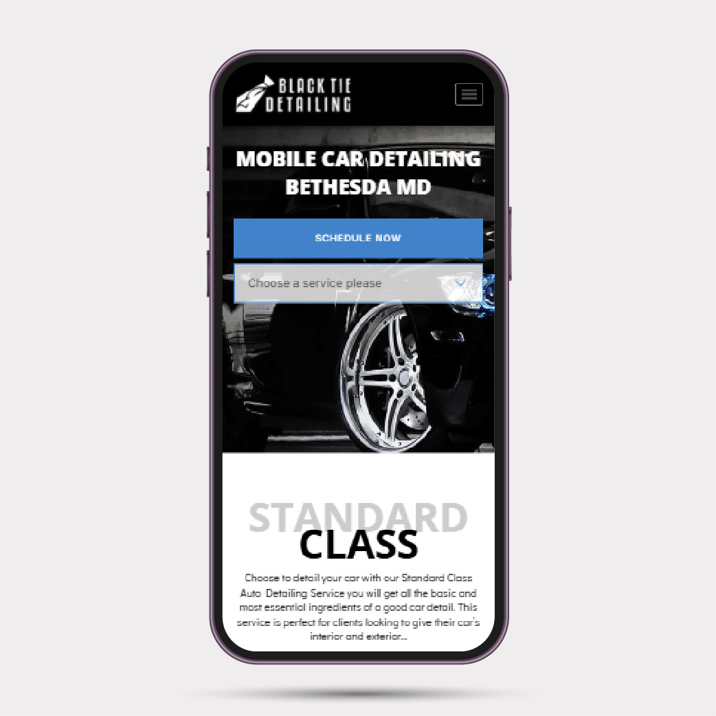 Black Tie Detailing Feature